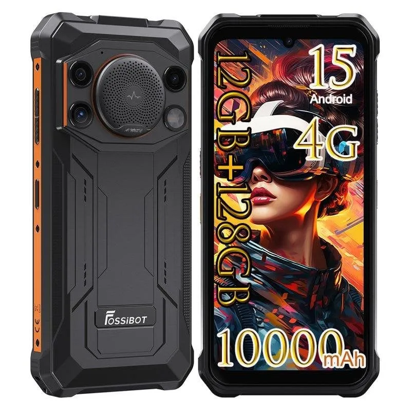 Fossibot F110L 4G 4GB 128GB 6.75" Arancione - immagine 1