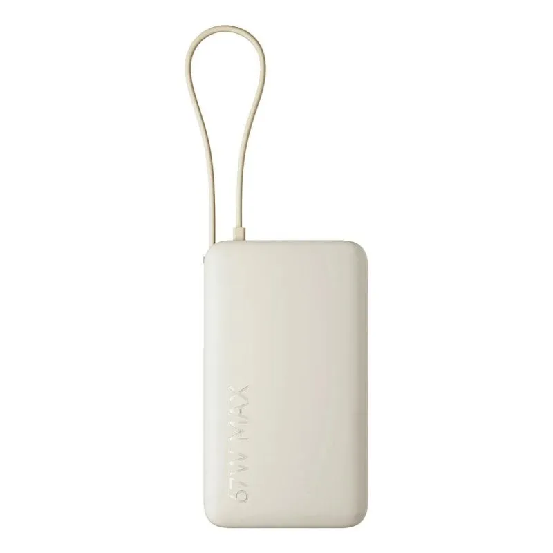 Stazione di energia Xiaomi 67W Power Bank 39,48Wh 3 porte USB Batteria Li-ion Schermo digitale Cavo integrato - immagine 1