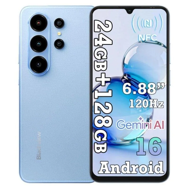 Blackview Wave 10 4G 8GB 128GB 6.88" Blu - immagine 1