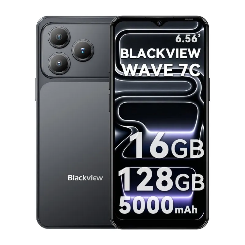 Blackview Wave 7C 4G 4GB 128GB 6.56" Nero - immagine 1
