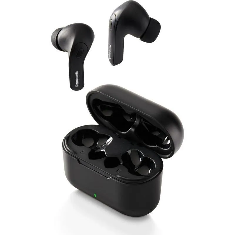 Auricolari Panasonic RZ-B310W wireless Bluetooth con Cancellazione Rumore, microfono e IPX4, nero - immagine 1