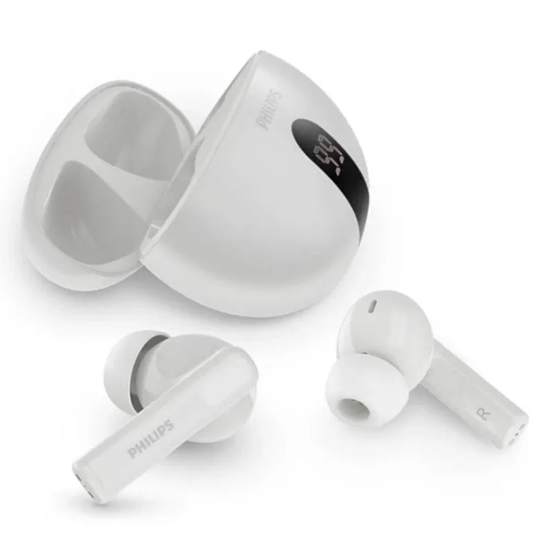 Auricolari Philips TAT2520WT/00 wireless Bluetooth con Cancellazione Attiva Rumore Bianchi - immagine 1