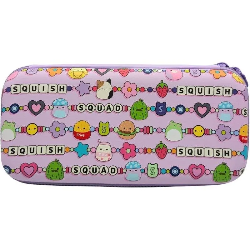 Custodia rigida Lazerbuilt Switch 2 Squishmallows scomparto giochi rosa - immagine 1