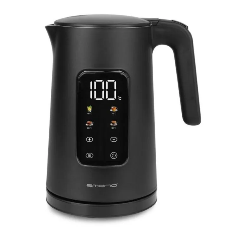 Bollitore Emerio WK-132229 1,7L 2200W 13 temperature touch screen nero - immagine 1