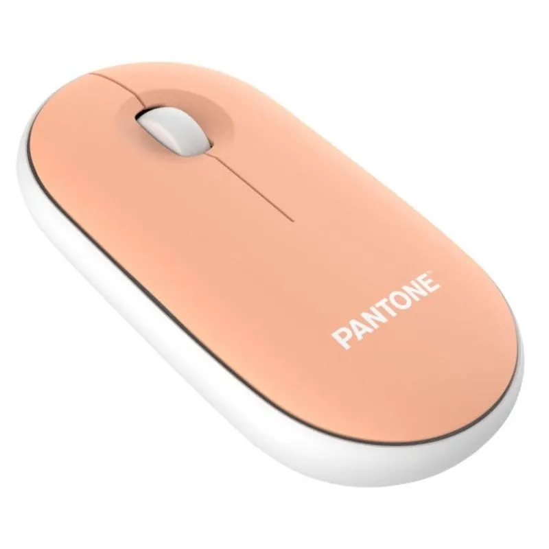 Mouse PANTONE PT-MS001E RF wireless 100 DPI arancione ergonomico - immagine 1