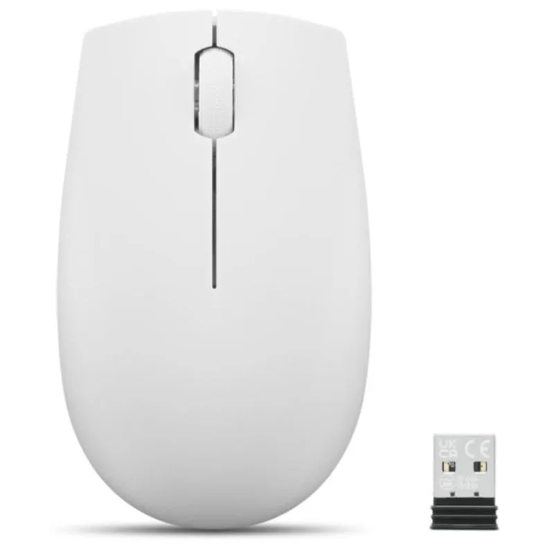 Ratón Lenovo GY51L15677 RF wireless 1000 DPI grigio ergonomico ambidestro - immagine 1