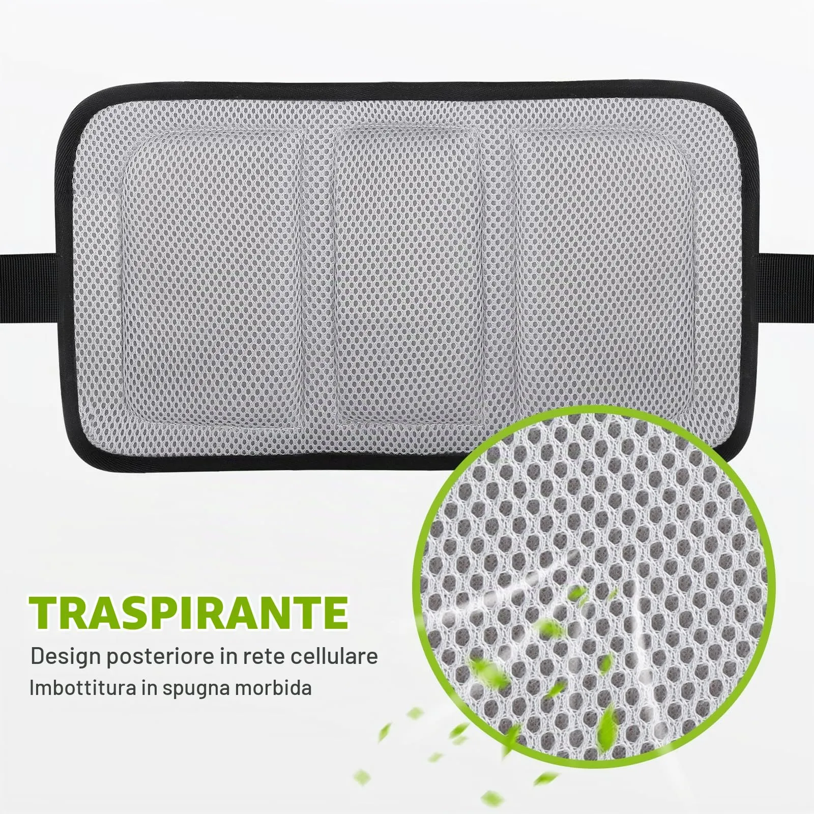 Pecute Guinzaglio da Corsa per Cani a Mani Libere con Ampia Cintura di Supporto per la Schiena, Cintura da Passeggio per Cani Regolabile con Tasche Multiple - immagine 6