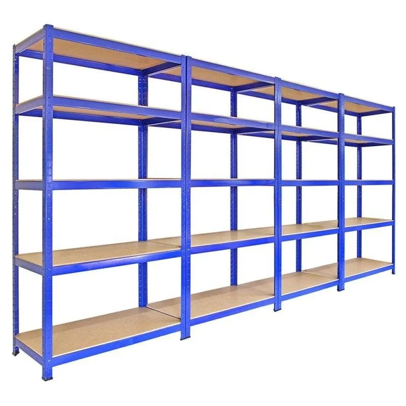 Armadio Rack MonsterShop T-Rax Blu 4 Unita 5 Ripiani 280kg - immagine 1