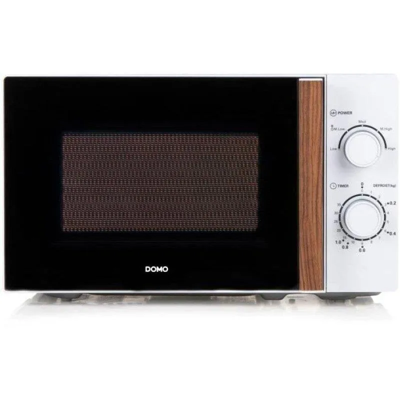 Microonde Domo DO2720 20L 700W Funzione Scongelamento Timer Meccanico - immagine 1