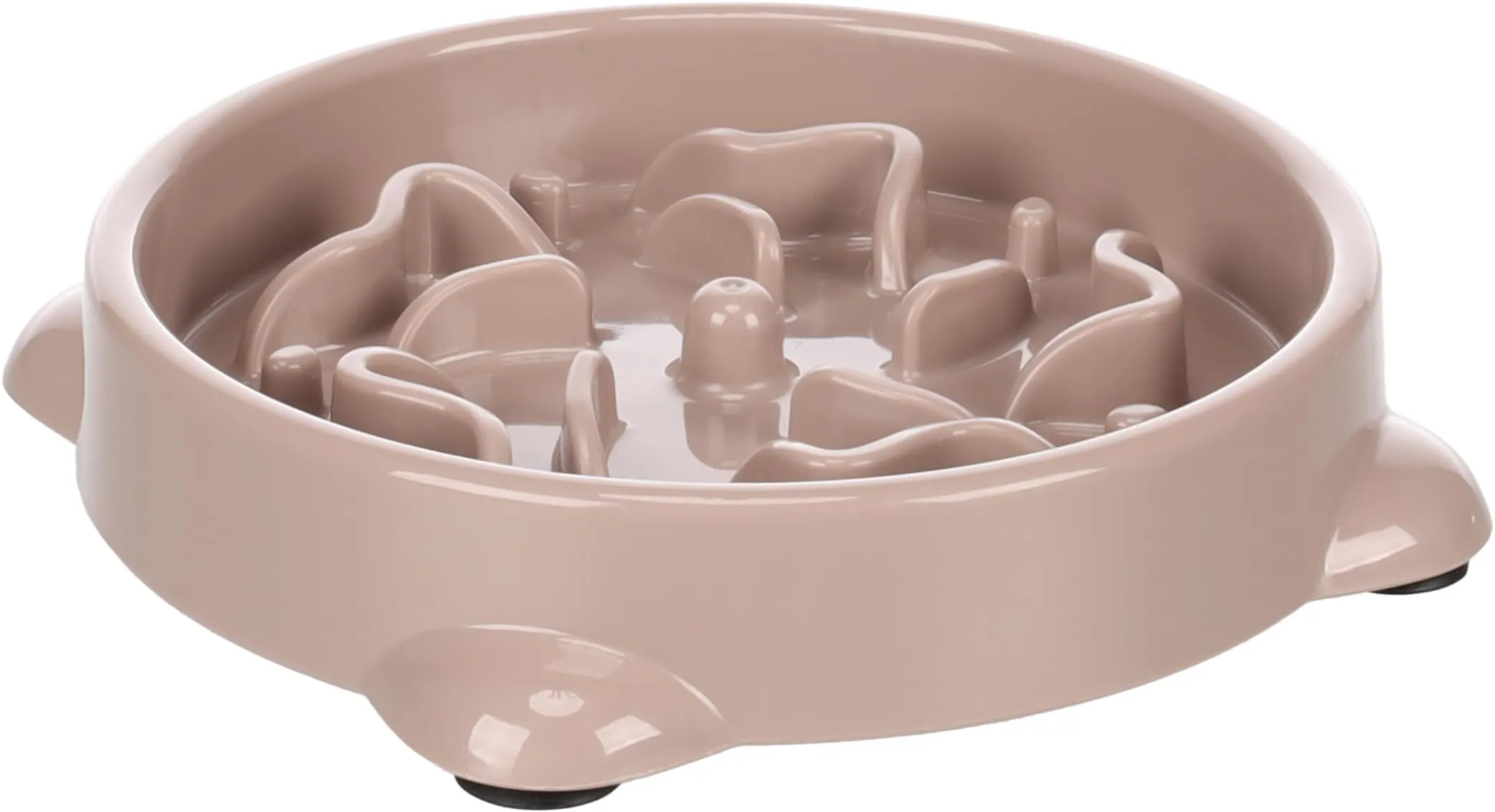Flamingo Ciotola per Cani Anti Ingozzamento Bini 0.3L - 16x3,5cm - per cani di piccola taglia - Ciotola per alimentazione lenta - Favorisce un'alimentazione e una digestione lenta - immagine 2