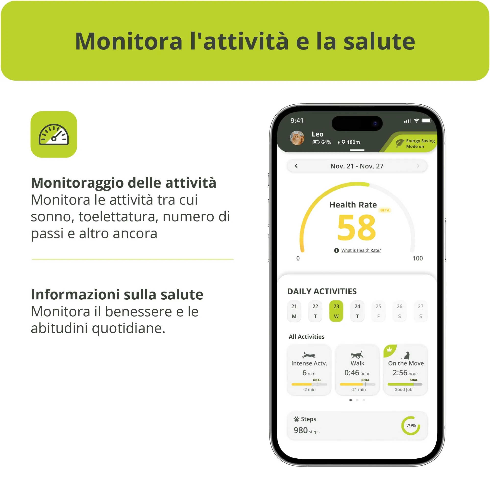 Kippy Cat V2 - Collare GPS per Gatti - Localizzatore e Tracker di Salute e Attività con Sistema Antistrozzo - Crea Confini Virtuali - immagine 4
