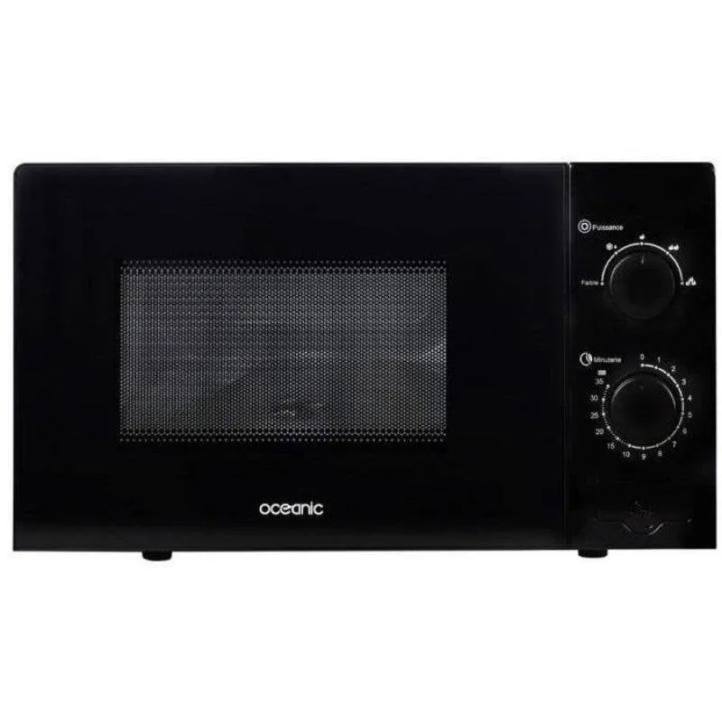 Microonde Oceanic MO20B11 20L 700W Scongelamento Timer 35min Nero - immagine 1