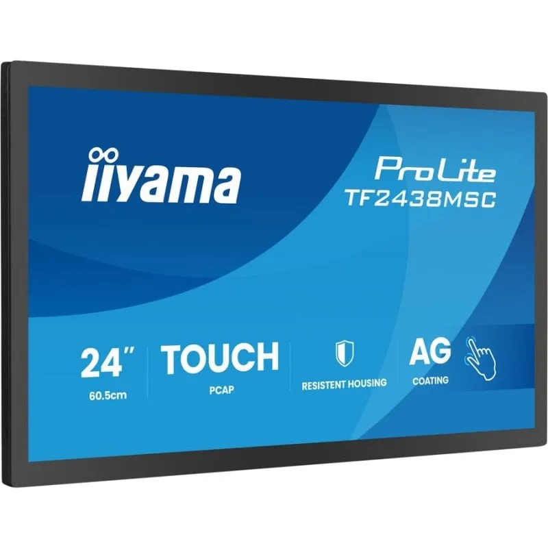 Monitor PC iiyama TF2438MSC-B2 23,8" FullHD 120Hz IPS Touch Altoparlanti VESA - immagine 1