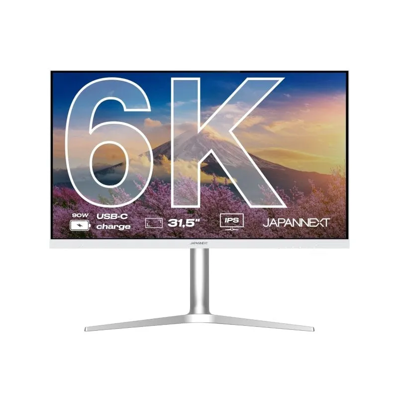 Monitor PC JAPANNEXT JN-IPS326K-HSPC9 32" UltraHD 6K IPS 60Hz HDR USB-C 8ms - immagine 1