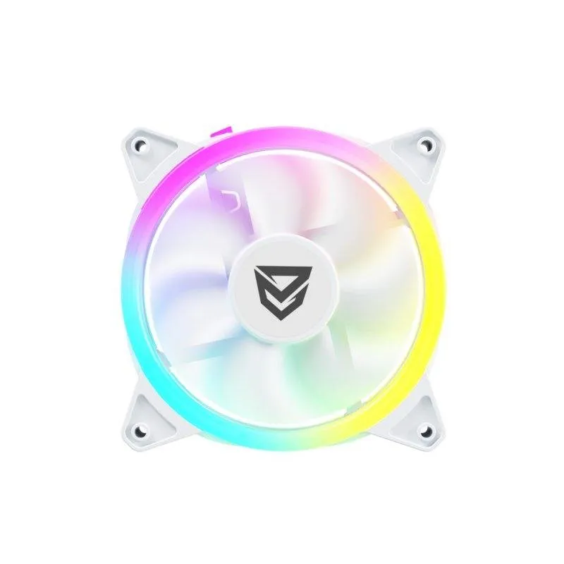 Raffreddamento Aria Nfortec 120mm Draco X ARGB Bianco Silenzioso - immagine 1