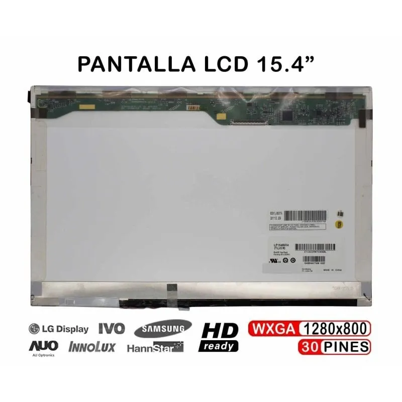 Schermo LCD Sharp LQ154K1 Toshiba LTD154EX Quanta QD15TL01 15,4 1200x800 - immagine 1