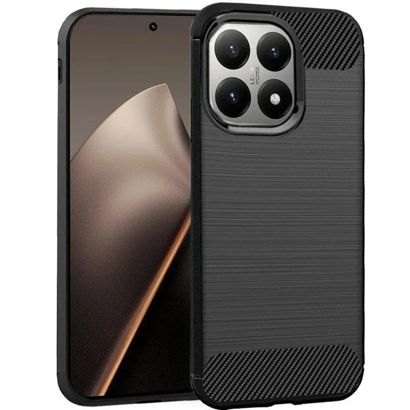 Funda per smartphone Cool Antiurto Effetto Carbonio TPU Nero Antiscivolo per Xiaomi 15T - immagine 1