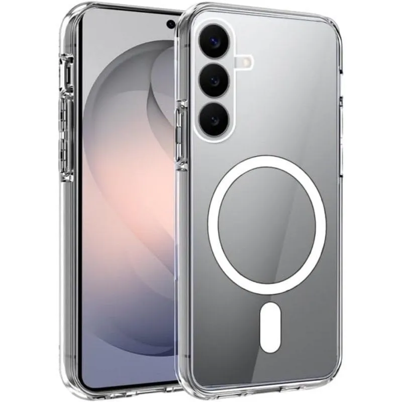 Funda per smartphone Cool Carcasa Magnetica Trasparente Plastica Flessibile per Samsung S947 Galaxy S26 Plus - immagine 1