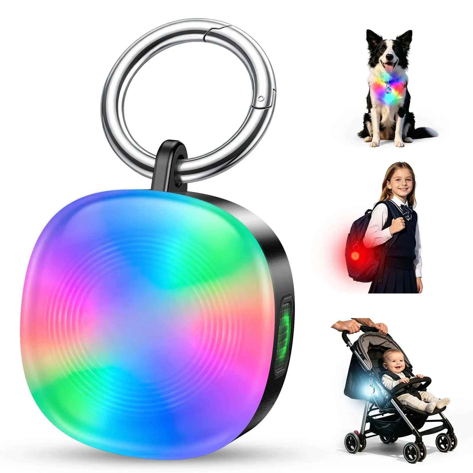 Rolgno 100LM Luci di Sicurezza, Luce Cane per Passeggiate Notturne Zaino - immagine 1