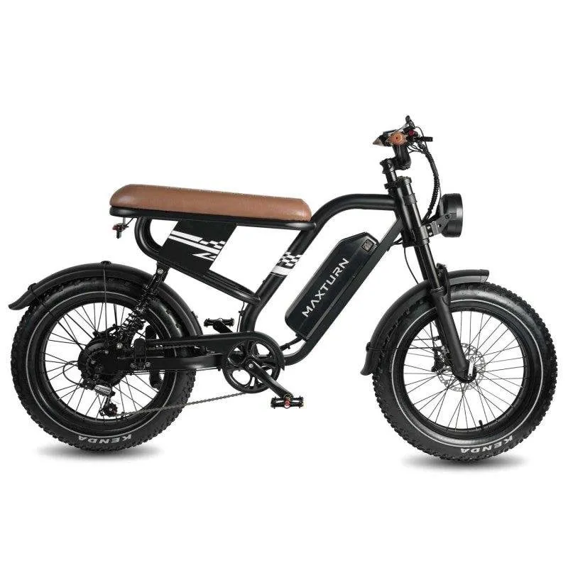 Bicicletta elettrica Maxturn Mx10 500W 48V13.5Ah 20 pollici Nero - immagine 1