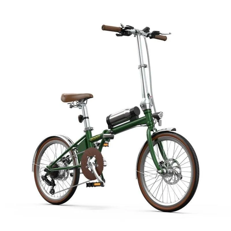 Bicicletta elettrica OneSport OT02 Pro 250W 36V 20 pollici Verde - immagine 1