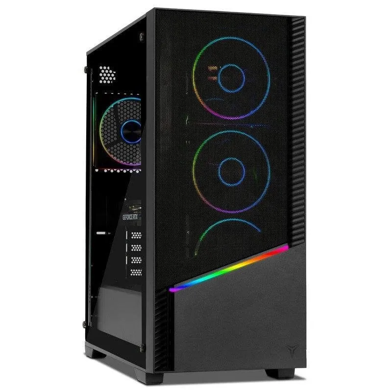 PC fisso Yeyian Ypa-el960xc-560p1e AMD Ryzen 5 9600X 32GB 1TB SSD RTX 5060 Windows 11 Pro Wi-Fi RGB - immagine 1