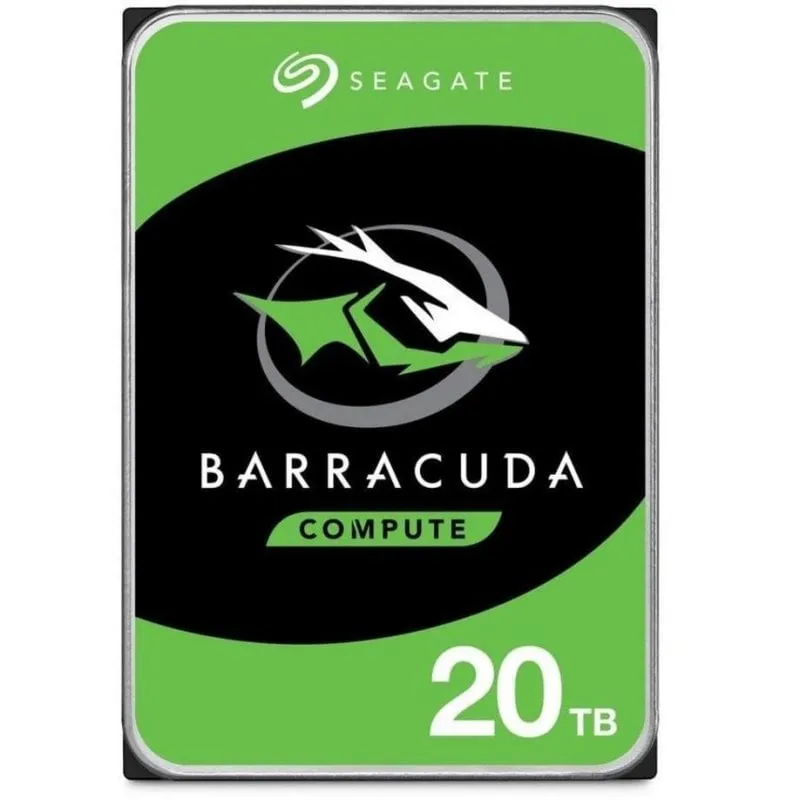 Disco Duro Seagate Barracuda 20TB HDD 7200rpm SATA 3.5 Helium - immagine 1