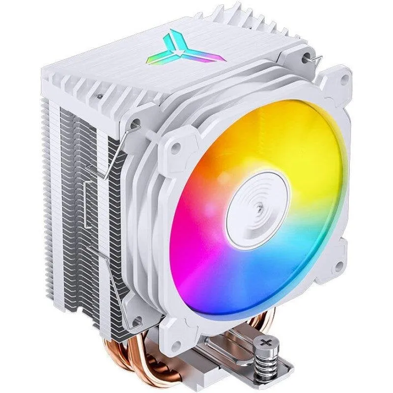 Refrigerazione Aria Jonsbo Socket Intel LGA 115X 1200 1700 AMD AM4 AM5 92mm CR-1400E ARGB Bianco - immagine 1
