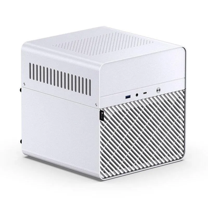 Case PC Jonsbo N2 Bianco Mini-ITX Alluminio Acciaio Compatto - immagine 1