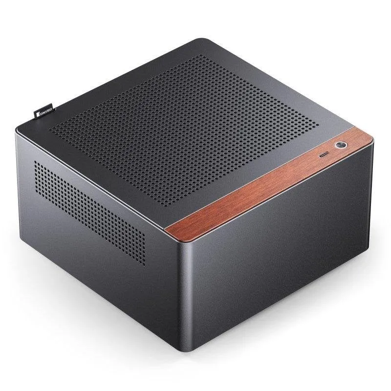Case Jonsbo N10 Nero Mini-ITX Alluminio 4,5L Ventole SSD - immagine 1