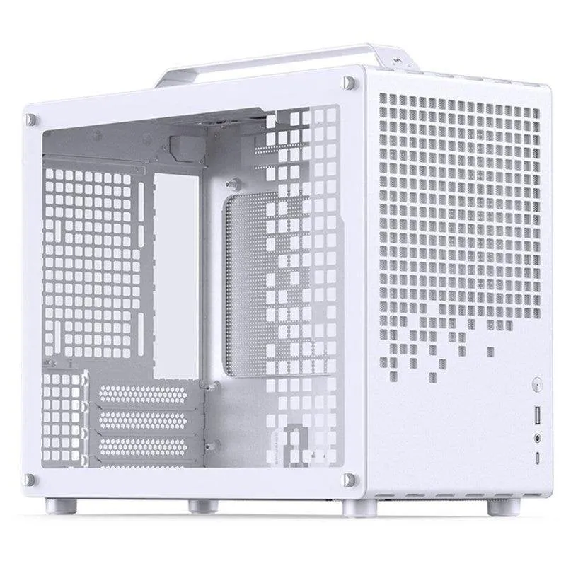 Case PC Jonsbo Z20 Bianco Mini Tower Vetro Temperato Micro ATX - immagine 1