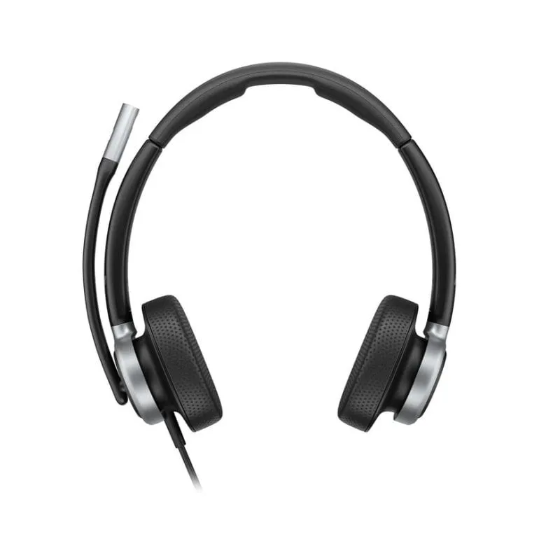 Auricolari Poly Mission 625 cablati USB-C USB-A con cancellazione rumore neri - immagine 1