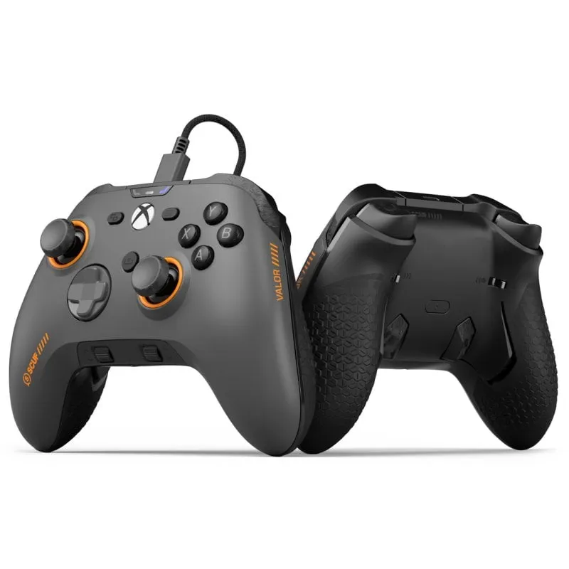 Controller SCUF Valor Wired TMR Grigio Acciaio Xbox Palette Programmabili - immagine 1