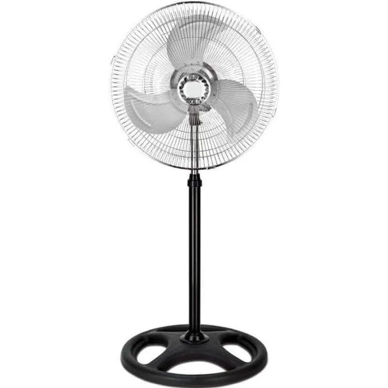 Ventilatore ExtraStar W70 45,7 cm 70W Nero Oscillazione 3 Velocità - immagine 1