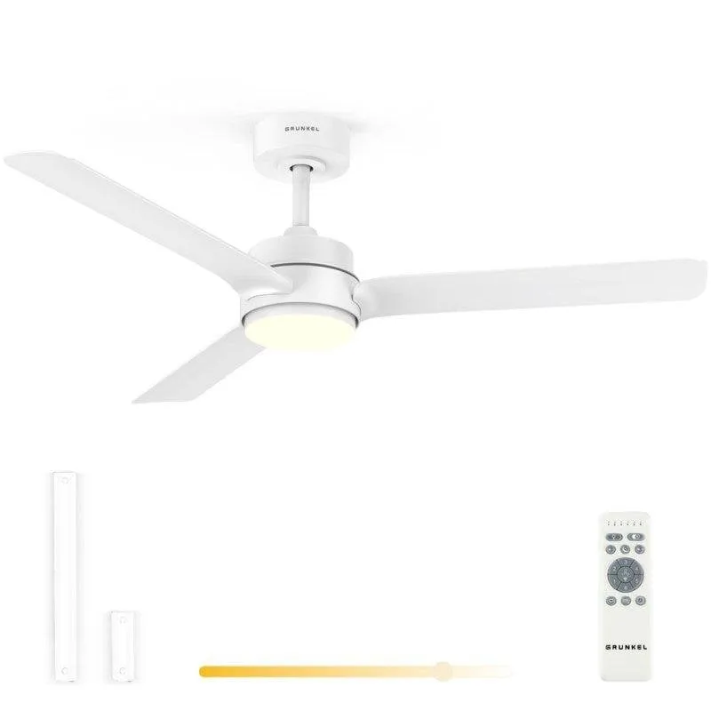 Ventilatore da soffitto Grunkel Skyeasy47 47 pollici LED 30W DC 6 velocita - immagine 1
