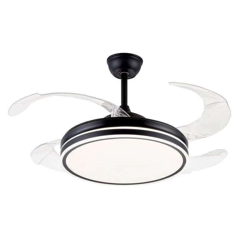 Ventilatore da soffitto Purline CEILY BRISE B LED 107cm Nero DC - immagine 1