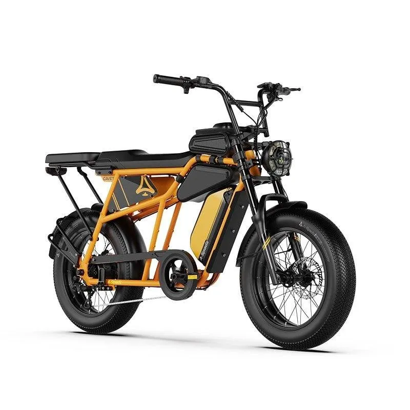 Bicicletta elettrica Qreate Cavet Air Plus 20 x 4.0 250W 48V 15,6Ah - immagine 1