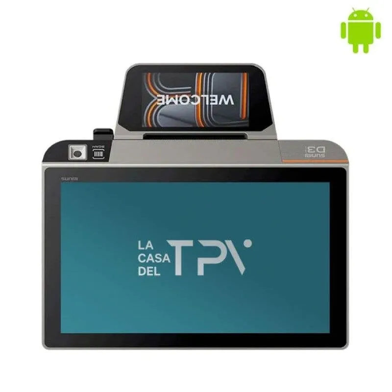 TPV Sunmi D3 Mini Android Compatto Alte Prestazioni - immagine 1