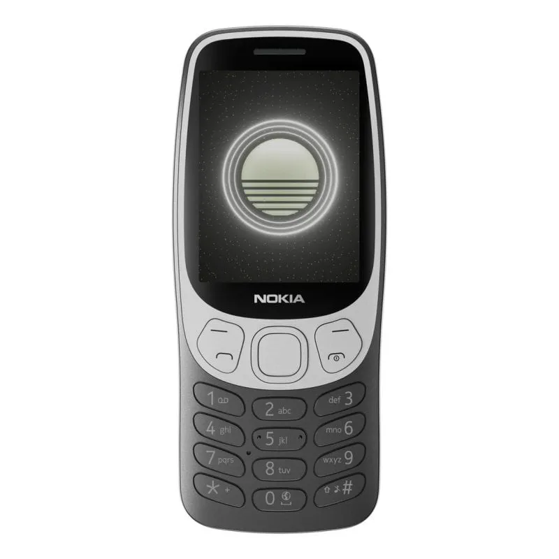 Telefono Nokia 3210 Dual SIM 2.4" Fotocamera 2 MP 1450 mAh Nero - immagine 1