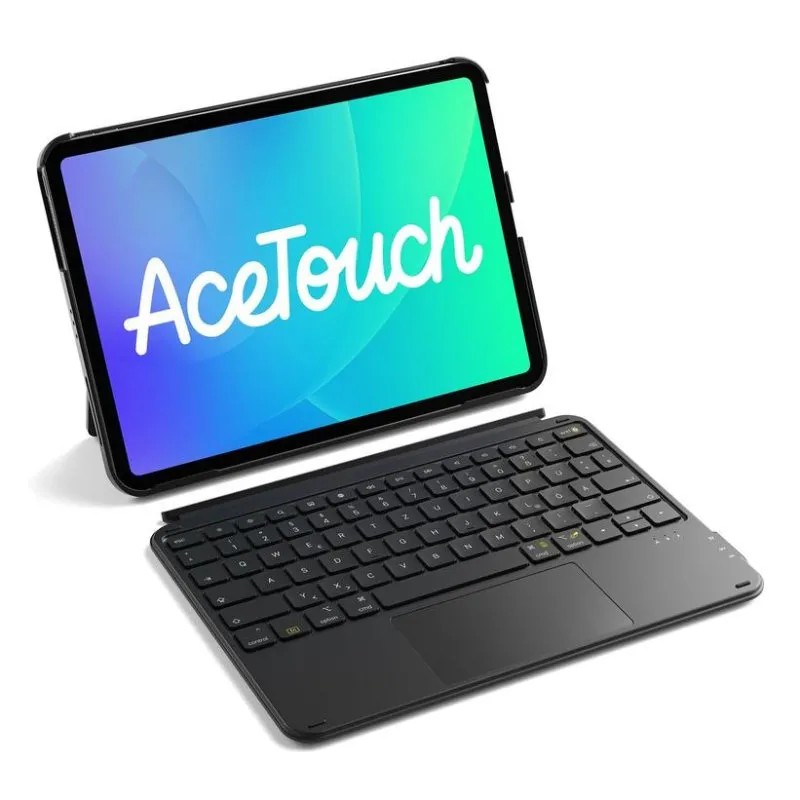Funda Inateck KB04122 Bluetooth iPad 11 Graphite Touchpad QWERTZ - immagine 1