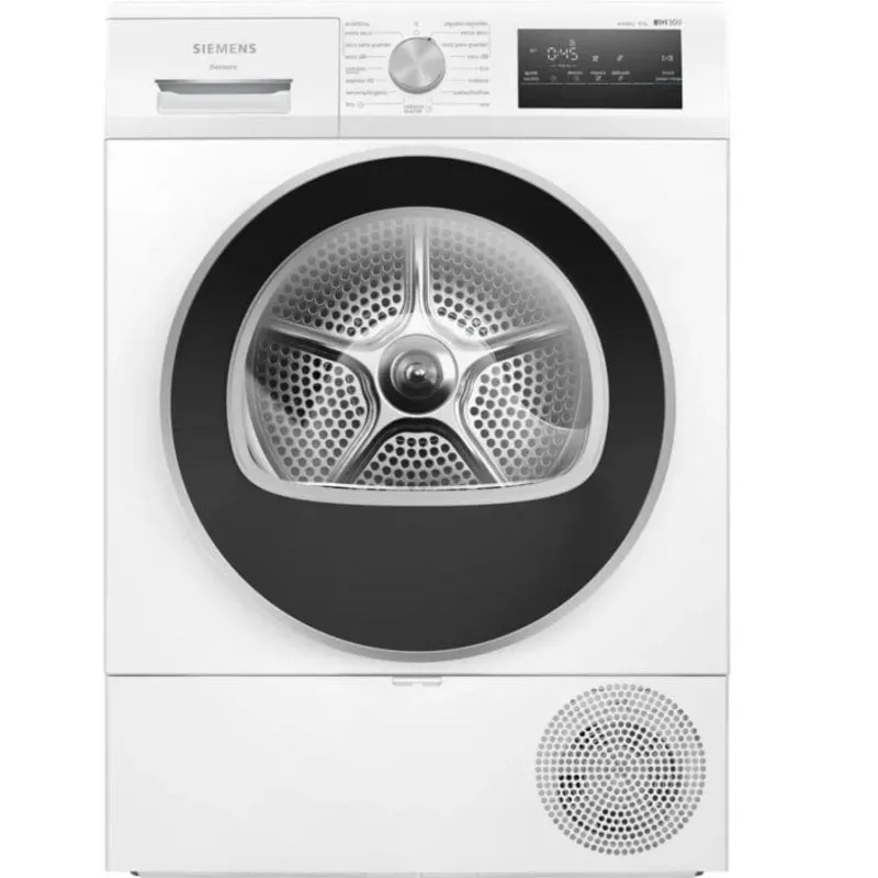 Asciugatrice a condensazione Siemens iQ300 WT45HV00ES 8kg Classe D pompa di calore - immagine 1