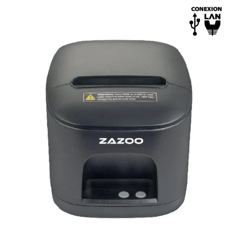 Stampante termica per biglietti Geon Zazoo 80mm 250mm/s USB/Ethernet Nera - immagine 1