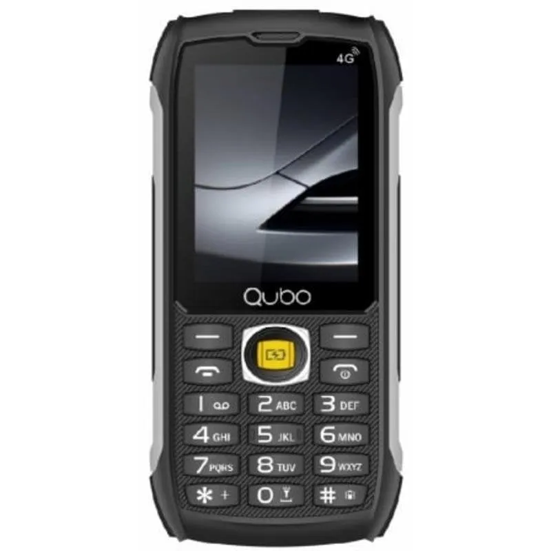 Telefono Qubo ST-002 IP68 2.8" 4000 mAh Nero - immagine 1