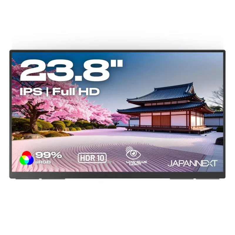 Monitor PC JAPANNEXT JN-MD-IPS238F-C6 23.8" Full HD 100Hz IPS HDR USB-C 14ms - immagine 1