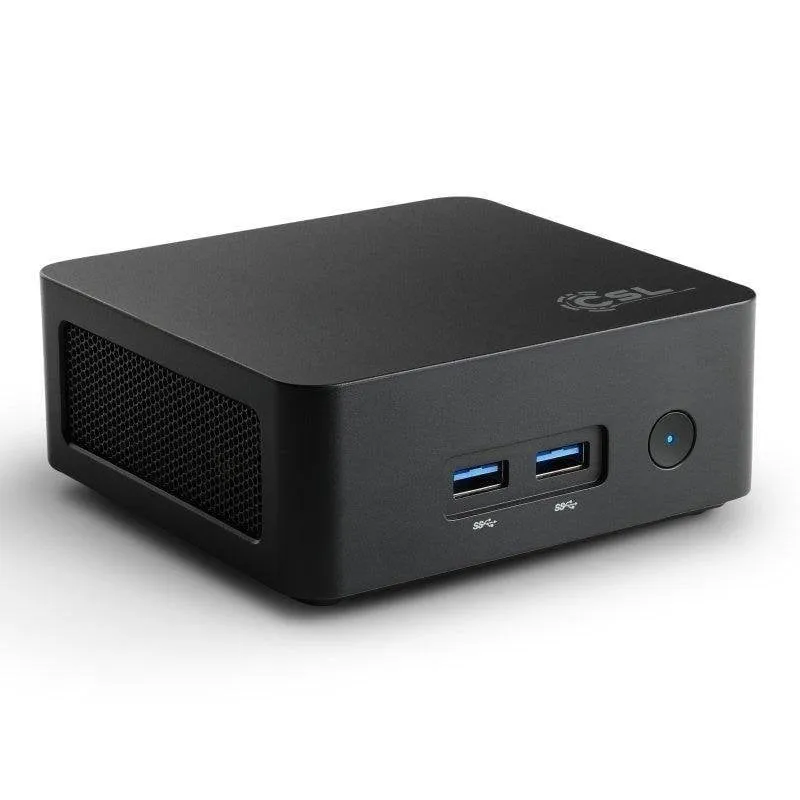 Mini PC CSL Narrow Box Intel N150/32GB/4TB SSD/UHD/Windows 11 Home - immagine 1