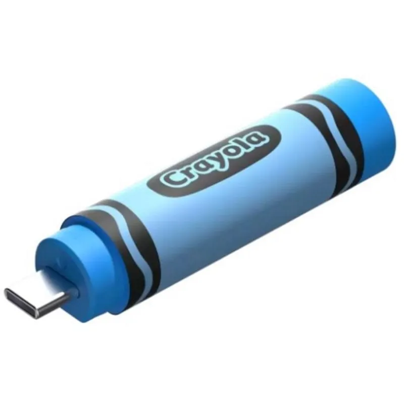 Chiavetta USB SANDISK Crayola 64GB USB Type-C Blu con Cappuccio - immagine 1