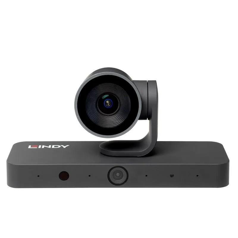 Webcam Lindy 38422 8 MP 4K Ultra HD Zoom 3x Nero - immagine 1