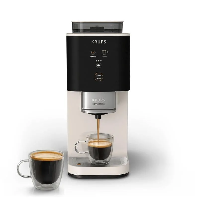 Macchina da caffè espresso Krups SA4001 15 bar con macinacaffè integrato Marfil - immagine 1