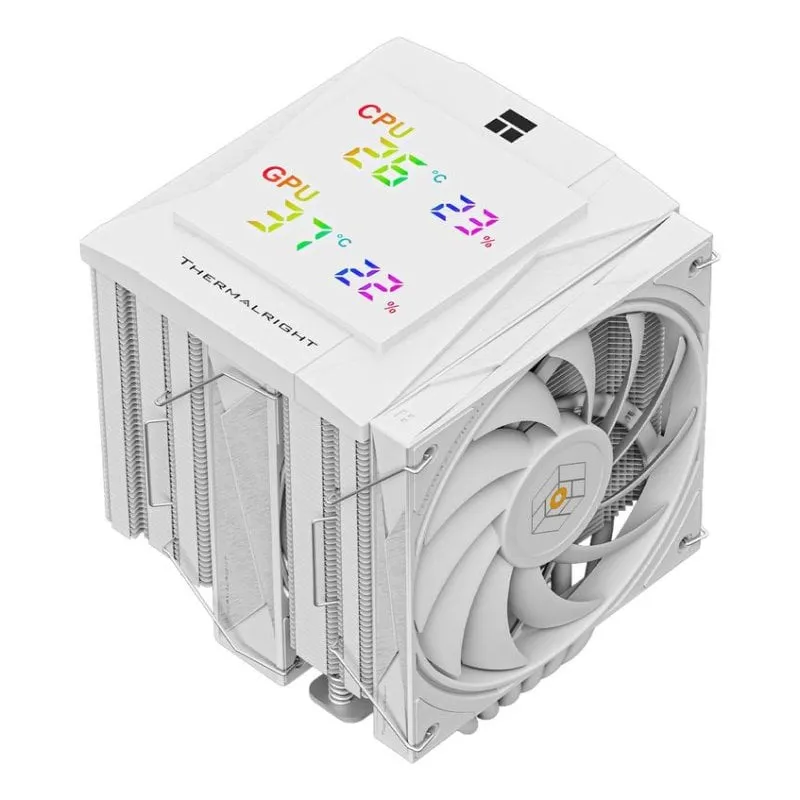 Refrigerazione Aria Thermalright Socket AM4 AM5 LGA 1200 130mm Royal Knight 120 RGB - immagine 1
