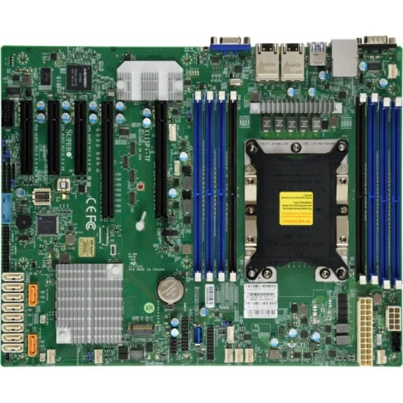 Scheda Madre Supermicro X11SPI-TF Intel C621 LGA3647 DDR4 ECC ATX Gigabit Ethernet - immagine 1